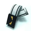 Unisex High Quality Smooth Buckle Canvas Automacit Styles Straped Nylon Belts for Men and Women gift304J