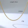 Glory Pace 14k Solid Gold 1.35mm Curb Miami Cuban Link Real Gold Gold Jewelry Jewelry Gold Chain 14k Netlace بالجملة