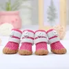 Dog Apparel Pet Teddy Shoes Spring And Summer Breathable Mesh Small Soft Bottom Dogs Pets Accessories