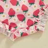 Conjuntos de ropa lindas niñas sin respaldo Romper volante de verano Bodysuit de niños y diademas de estampado de flores Babones infantiles