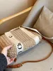 Designer mode woody reizen raffias clutch stro Strandtas luxe tote geweven shopper mand dames schoudertassen weekend heren Crossbody handtas kofferbak Tas 36cm WYG