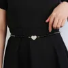 Designer Fashion Brand Chain Belt Thin Waist Belts for Men Womens Brass Material Plated with Gold 12 Styles Optiona 1549