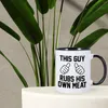 Mugs Funny Ceramic Coffee Mug This Guy Rubs His Own Meat Novelty Gift 11 Oz Tea Cup For Boyfriend Man Guys Humorous Sarcastic