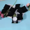 10 stycken Velvet Armband Watch Pillow Liten Multicolor Jewelry Holder Cushion 240309