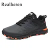 Män vattentät spår löpskor sneakers sport jogging tränare sport utomhus promenad atletisk plus stor storlek 54 53 52 240306