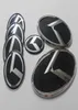 7 pièces 1 ensemble noir K logo badge emblème 3d autocollant pour KIA OPTIMA K5 20112017 emblèmes de voiture 5407175