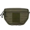 Tactical Vests 1050D Tactical Drop Bag Nylon Front Bag With Tactical Vest Tactical Vest Tactical Carrying Kit Molle 240315