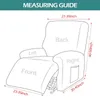 Waterproof Recliner Chair Cover Lazy Boy Recliner Sofa Covers High Stretch Slipcover 1 Seater Sofa Cover For Living Room Home 240307