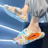 Slippers 2024 Summer For Men EVA Soft Comfortable Indoor Houes Fashion Beach Men's Flip Flops Male Shoes