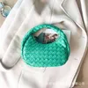 Jodie Bag – sac à main tissé à la main pour femmes, petit Design japonais et coréen, mignon boulette, nouvelle collection 2024