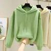 Women's Fur 2024 Avocado Plush Thick Sweater Casual And Versatile Early Spring Korean Version Student Loose