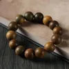 Strand Green Sandalwood Bracelets Buddha Beads Men And Women's Vegetarian Circles Multi Bead Plates Single Circle Artistic