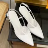 Scarpe eleganti 2024 Décolleté per venditori primavera estate per donna con sandali con tacco alto firmati di marca a punta