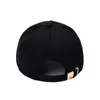 Anpassa män Caps Custom Baseball Cap Women Tennishattar Tryck eller broderitext Casual Hats Black Cap Visirs Hats 240312