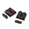 Outdoor Tactical Accessories Red/Green fiber optic front and rear sight for Taurus G3 w/o G2C G2S PT111 PT140