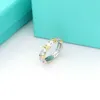 for Woman Rings Cross Connection with Full Diamond Zirconia Mens Designer Jewelry Man Women Free Shipping Gold Plated Ring