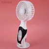 Electric Fans Handheld Desktop Rechargeable Mini Electric Fan USB Brushless Motor Fan 240316