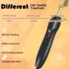 White Comb Electric Comb Wet And Dry Hair Curler Comb Straightening Heating Comb Iron Environmentally Gold Comb 240306