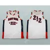 Niestandardowe dowolne nazwisko dowolna drużyna Eastside 212 NYC White Basketball Jersey Wszystkie zszyte rozmiar S M L XL XXL 3xl 4xl 5xl 6xl najwyższej jakości