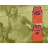 Personalizado qualquer nome qualquer equipe BYRON STEWART WARREN COOLIDGE 45 CARVER HIGH SCHOOL BASKETBALL JERSEY todo costurado tamanho S M L XL XXL 3XL 4XL 5XL 6XL qualidade superior