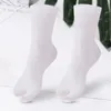 Chaussettes pour hommes unisex tôles sandale sandale socker élastique lavable deux doigts en sweaty déodorisant les accessoires d'appareil