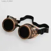 Outdoor Brillen Zonnebril Retro Steampunk Tiener Zonsverduistering Observatiebril Tiener Directe Zon Kijken Coole Bril H240316