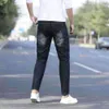 Cat Claw zwarte jeans heren winter Amerikaanse rechte pijp trendy merk gewassen grote maat broek