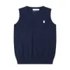 Ralph Polo Designer Herrens tank top ponny broderad tröja Kvinnor stickad ärmlös pullover laurence tröja ralphs tröja tank top stickad tröja 3hvvv