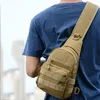 Torba mężczyzn armia taktyczna wspinaczka turystyka turystyczna torby na klatkę piersiową pakiet sportu na zewnątrz dla kobiet kobiet