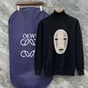 Women's Sweaters designer Correct Top Version 1.1 Winter New Roewe Own Faceless Men's Knitted Bottom Sweater and Paris Poly M2AW