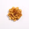 装飾的な花10PCS 6.5cm 2.55 "メッシュガーゼフラワー人工シルクヘッドDIYウェディングホームデコレーションフローラルリーススクラップブック