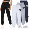 Personalize suas calças femininas soltas calças compridas outwear moda ltrousers primavera outono inverno sweatpants jogger calças S-4XL 240309