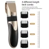 Trimmer Hair professionnel Clipper Barber Barbier Barbe Coimage Rechargeable Coiffure Hine Ceramic Blade Low Noise Adult Kid Haircut