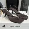 25 Options Premium Leather Fashion Women's Slippers Sandals for Women