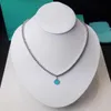 Tiffany and Co – collier boule d'amour en émail perle, pendentif en forme de cœur rouge bleu rose, cadeau féminin de styliste