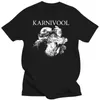 남성용 캐주얼 셔츠 Karnivool 비대칭 디자인 25- 티 셔츠 남성 여성용 그래픽 티 셔츠 캐주얼 최고의 트렌드 T 셔츠 검은 색 (1) C24315
