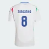 S-4XL 2024 2025 Italys soccer jerseys SCAMACCA IMMOBILE CHIESA football shirts JORGINHO BARELLA BASTONI VERRATTI Maglia italia fans player version adult kids kit