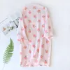 pajamas Japanese style home clothes sweat steaming clothes bathrobes bathrobes water washed cotton pajamas women's pure cotton gauze thin styles