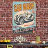 GARAGE FULL SERVICE AND REPAIR Wall Painting Flag AUTO PARTS Art Posters Tapestry - Background Garage Gas Station Repair Shop Wall Decoration Banner As A Gifts