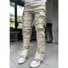 Lente Herfst Mannen Roze Jeans Broek Hip Hop Y2K Jeans US EURO Heren Broek Kleding ropa hombre 240309