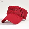 Top Caps Güneş Koruma Beyzbol Kapağı Boş Zaman Nefes Alabilir Güneş Koruyucu Şapkalar Kadınlar
