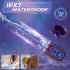 Automatic Penis Pump Enlarger Extender IPX7 Waterproof Vacuum 4 Suction Male Masturbator Sex Toys for Men Bigger 240312