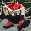 Sapatos de ciclismo homem de estrada tênis respirável bicicleta corrida auto-travamento sapatilha ciclismo mtb botas femininas