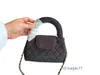 7A 23k Зеркальное качество Высочайшее качество Мини-сумка для покупок Женская сумка 19 см из телячьей кожи Crossbody Модные сумки на ремне с цепочкой Дизайнерские сумки Nice