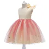 Robes de fille Enfants Star Tutu Anniversaire Princesse pour une fête de bal demoiselle d'honneur robe d'été Robes filles vêtements 2 10 ans 240315