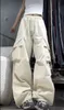 2023 Y2k Baggy Cargo Pant Harajuku Retro Solid Oversize Pantaloni larghi a gamba larga Tasche casual Pantaloni dritti Streetwear 240301