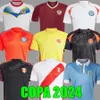 2024 Peru soccer jerseys Colombia football shirts Venezuela jerseys copa 2024 25 Uniform Copa America men kids sets kits Uruguay football jersey CUEVAS SOSA Chile