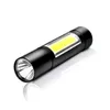 Mini USB Charging Outdoor Lighting Strong COB Side Lights Portable Household Flashlight 791026