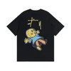 Men's T-Shirts 2024 SS Fashion Mens Designer T Shirt Loose Colored Puppet Print Graphic T Casual Luxurys High Strt Shorts Slve T Shirts S-XL Man and Woman Unisex 4 Colors