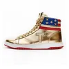 T Trump Shoes Trumps Designer Sneaker The Never Surrender High Top Discalball Shoes Designer TS Gold Custom Men Women Outdoor Trainers Shoildes Sneakers